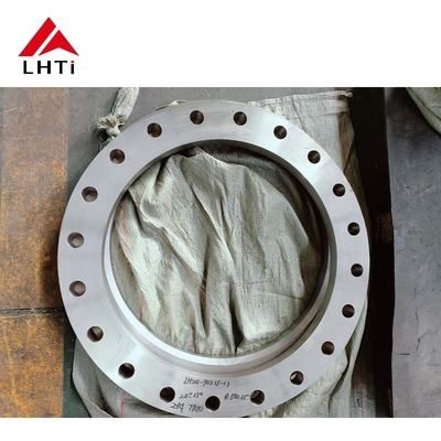 Good price Grade 7 Grade 9 Titanium Weld Neck Flanges ASME B16.5 Class 150 Titanium Flange Raised Face Titanium for Industrial Systems online