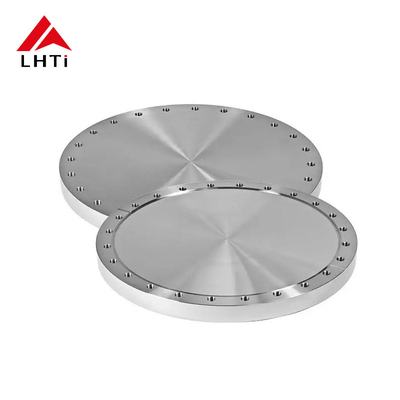 Good price ASME B16.5 BLRF Gr2 Gr5 Titanium Blind Flange Class 150 Raised Face For Piping Lines online