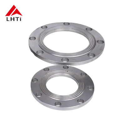 Good price EN1092-01 Gr1 Gr2 Gr5 Titanium Plate Flange Flat Flange PN 10 For Industrial Piping in Corrosive Environments online