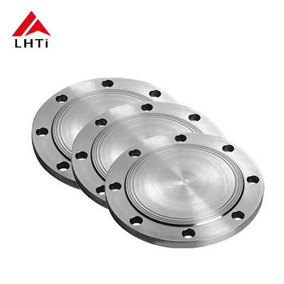 Good price ASME B16.5 Ti Class 150 Titanium Gr1 Gr2 Raised Face BL Flanges for Chemical Applications online
