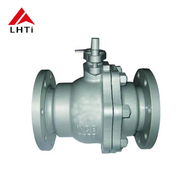 Good price High Pressure DN10 DN15 Titanium Two-Piece Ball Valve Gr1 Gr2 for Water Supply Treatment online