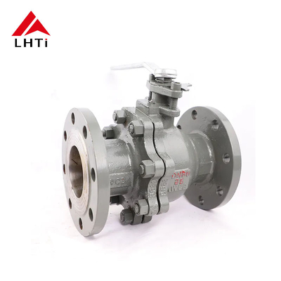 Good price Industrial ASME Gr1 Gr2 Titanium Ball Valves with 99.6% Ti Content and API 6D Testing Standard online