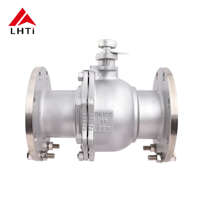 Good price ANSI B16.34 Titanium Gr2/Gr7 PN16 Flange Ball Valve for Chemical and Power Industry (DN10-DN200) online
