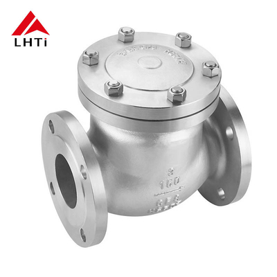 Good price Gr2 2-Way Lightweight Titanium Alloy Ball Valve DN 50 Class 150-600 online