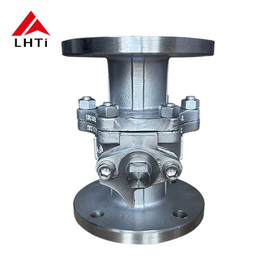 Good price Two Piece Ball Valves 150 Lb Titanium Stainless Steel Floating Ball Valves For Acetic Acid Flow online