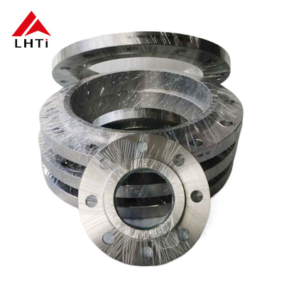 Good price Ti Class 150 ASME B16.5 Titanium Gr1 Gr2 Raised Face Plate Flanges for Chemical Applications online
