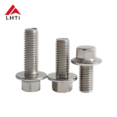 Good price 1.0mm Pitch Titanium Hex Bolts Nuts Set with Lock Nuts online