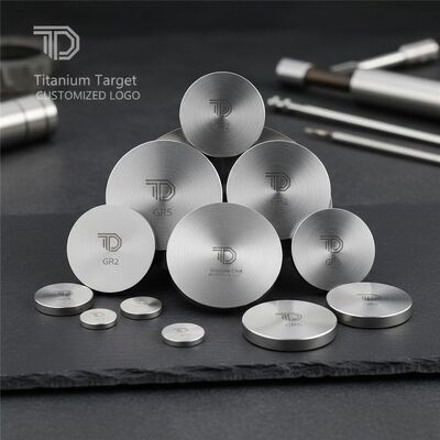 Good price GR1 GR2 GR5 Titanium Disc and Target with 99.7% Purity Made by Cold Rolled Stamping online