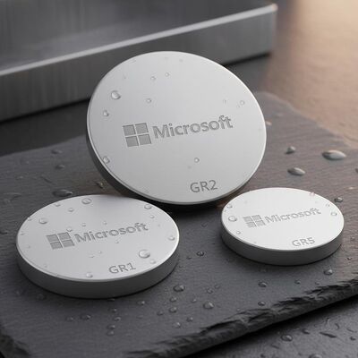 Good price High Purity 99.7% Titanium Disc and Target with Cold Rolled Stamping in GR1 GR2 GR5 Material online