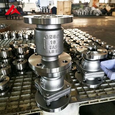 Good price Titanium Alloy Check Valve DN50 PN16 Corrosion Resistant for Industrial Pipelines online