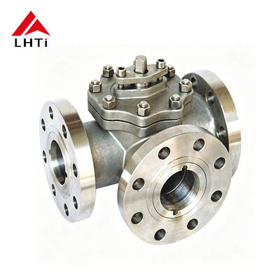 Good price Titanium Three-Way Ball Valve Corrosion-Resistant Flow Control for Harsh Environments online