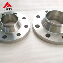 Good price Customized Weld Neck Flange , Gr2 Gr9 Butt Forging Titanium Flange online