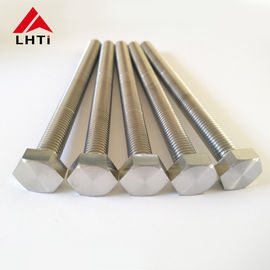 Good price Polished Titanium Hex Head Bolts And Nuts Gr2 Gr5 Nature Color High Strength online