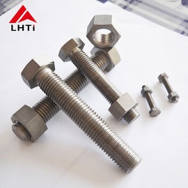 Good price Gr2 Gr5 Titanium Bolts And Nuts Hex Head 1/4''-20 TPI 1'' ASME ANSI B18.2.1 online