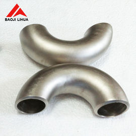 Good price Short Radius Titanium Elbow Pipe Fittings 180 Degree Sandblasting Surface online