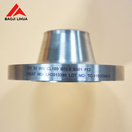 Good price Pure Titanium Weld Neck Flange Gr1 Gr2 ASME B16.5 Corrosion Resistant online