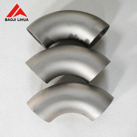 Good price 90 Degree Titanium Elbow , Chemical Forged Butt Weld Elbow SCH40 Gr1 Gr2 online