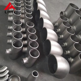 Good price ASTM B363 GR2 Bending Titanium Pipe , Tee Reducer Pipe Fittings Pickled Surface online