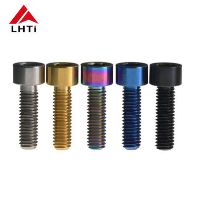 Good price Forged M6 Gr2 Titanium Hex Socket Cap Screws DIN912 online