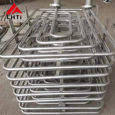 Good price Condenser ASME B338 Grade 2 Coil Titanium Tube Bending online