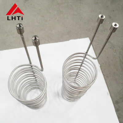 Good price Flexible Coil Grade 9 Titanium Tube OD 10mm Seamless Annealed online
