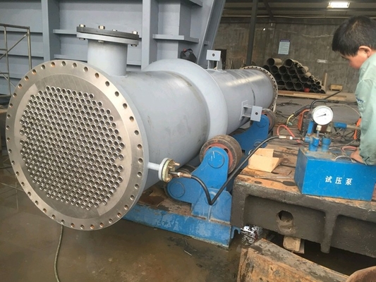 Good price Gr7 Titanium Equipment Shell And Tube Heat Exchanger 400MPa online
