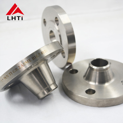 Good price Gr5 Forged Titanium Weld Neck Flange Polished Surface online