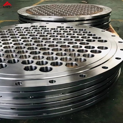 Good price Gr5 Heat Exchanger Titanium Equipment Forged Titanium Tube Sheet ASTM B265 online