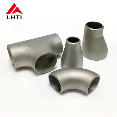 Good price Seamless 90 Degree Titanium Welded Elbow Tube Fittings online