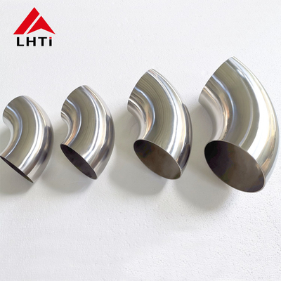 Good price titanium bend/ elbow price Gr2/TA1 exhaust Titanium bends 45 Degree 90 Degree 180 Degree Titanium Elbow online